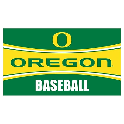Oregon Ducks 28" x 16" Baseball Trapper Door Mat