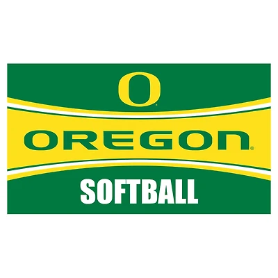 Oregon Ducks 28" x 16" Softball Trapper Door Mat