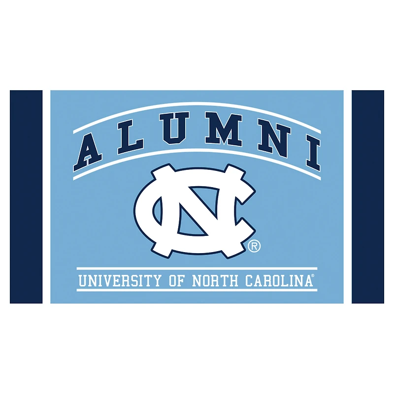 North Carolina Tar Heels 28" x 16" Alumni Turf Door Mat