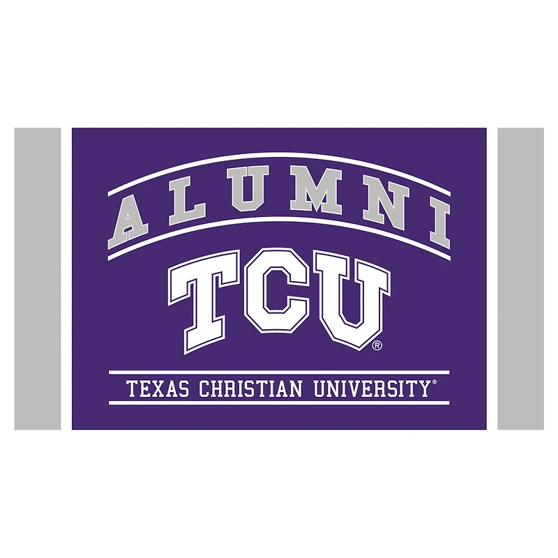 TCU Horned Frogs 28" x 16" Alumni Turf Door Mat