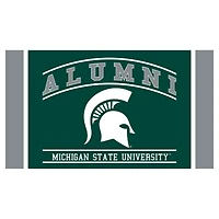 Michigan State Spartans 28" x 16" Alumni Turf Door Mat