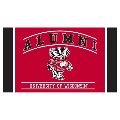 Wisconsin Badgers 28" x 16" Alumni Turf Door Mat