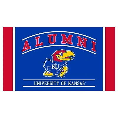 Kansas Jayhawks 28" x 16" Alumni Turf Door Mat