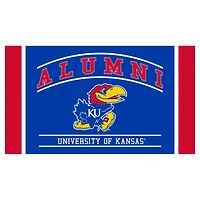 Kansas Jayhawks 28" x 16" Alumni Turf Door Mat