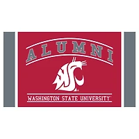 Washington State Cougars 28" x 16" Alumni Turf Door Mat