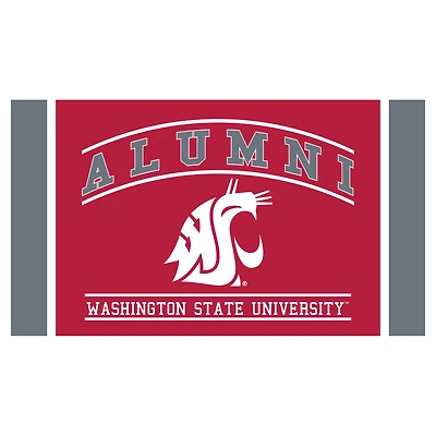 Washington State Cougars 28" x 16" Alumni Turf Door Mat