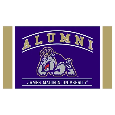 James Madison Dukes 28" x 16" Alumni Turf Door Mat