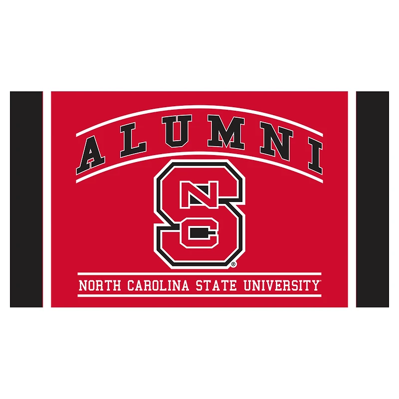 NC State Wolfpack 28" x 16" Alumni Turf Door Mat