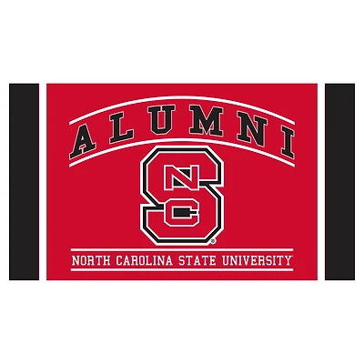 NC State Wolfpack 28" x 16" Alumni Turf Door Mat