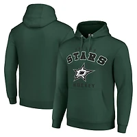 Men's Starter Green Dallas Stars  Logo Pullover Hoodie