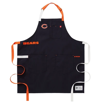 Hedley & Bennett Navy Chicago Bears The Essential Apron