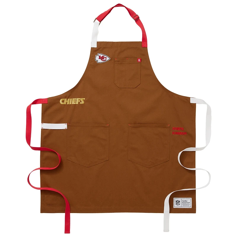 Hedley & Bennett Brown Kansas City Chiefs The Essential Apron