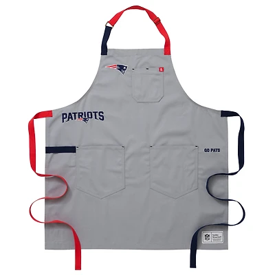 Hedley & Bennett Gray New England Patriots The Essential Apron