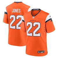 Men's Nike Brandon Jones  Orange Denver Broncos Team Game Jersey