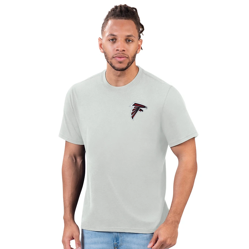 Men's Margaritaville Gray Atlanta Falcons Hail Mary T-Shirt