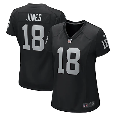 Women's Nike Jack Jones  Black Las Vegas Raiders  Game Jersey