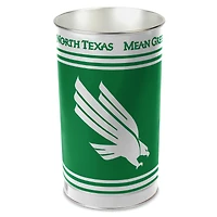 WinCraft North Texas Mean Green Wastebasket