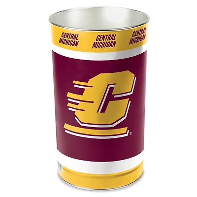 WinCraft Central Michigan Chippewas Wastebasket