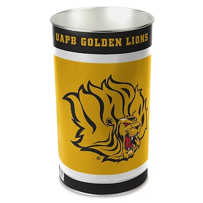 WinCraft Arkansas Pine Bluff Golden Lions Wastebasket