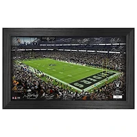 Highland Mint Las Vegas Raiders 12" x 20" 2024 Signature Gridiron Panoramic Framed Photo