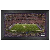 Highland Mint Minnesota Vikings 12" x 20" 2024 Signature Gridiron Panoramic Framed Photo