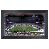 Highland Mint New York Giants 12" x 20" 2024 Signature Gridiron Panoramic Framed Photo