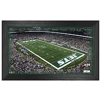 Highland Mint New York Jets 12" x 20" 2024 Signature Gridiron Panoramic Framed Photo