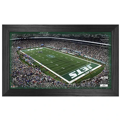 Highland Mint New York Jets 12" x 20" 2024 Signature Gridiron Panoramic Framed Photo
