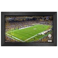 Highland Mint Pittsburgh Steelers 12" x 20" 2024 Signature Gridiron Panoramic Framed Photo