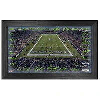 Highland Mint Seattle Seahawks 12" x 20" 2024 Signature Gridiron Panoramic Framed Photo