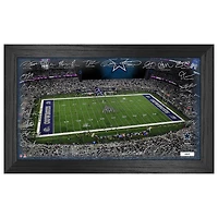 Highland Mint Dallas Cowboys 12" x 20" 2024 Signature Gridiron Panoramic Framed Photo