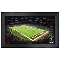 Highland Mint Houston Texans 12" x 20" 2024 Signature Gridiron Panoramic Framed Photo