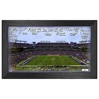 Highland Mint Baltimore Ravens 12" x 20" 2024 Signature Gridiron Panoramic Framed Photo