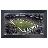 Highland Mint Indianapolis Colts 12" x 20" 2024 Signature Gridiron Panoramic Framed Photo