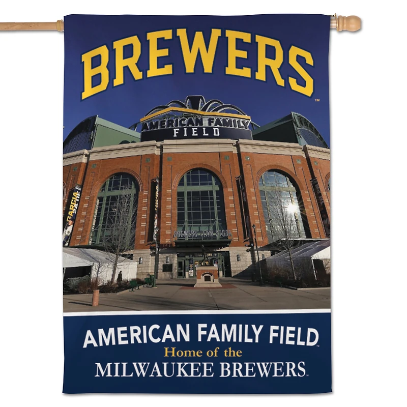 WinCraft  Milwaukee Brewers 28" x 40" Vertical Banner