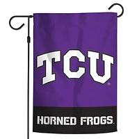 WinCraft TCU Horned Frogs 12" x 18" Applique Garden Flag