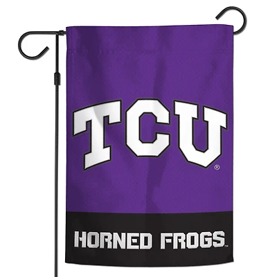 WinCraft TCU Horned Frogs 12" x 18" Applique Garden Flag