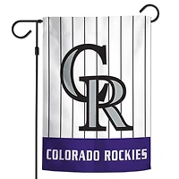 WinCraft Colorado Rockies 12" x 18" Applique Garden Flag