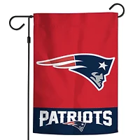 WinCraft New England Patriots 12" x 18" Applique Garden Flag