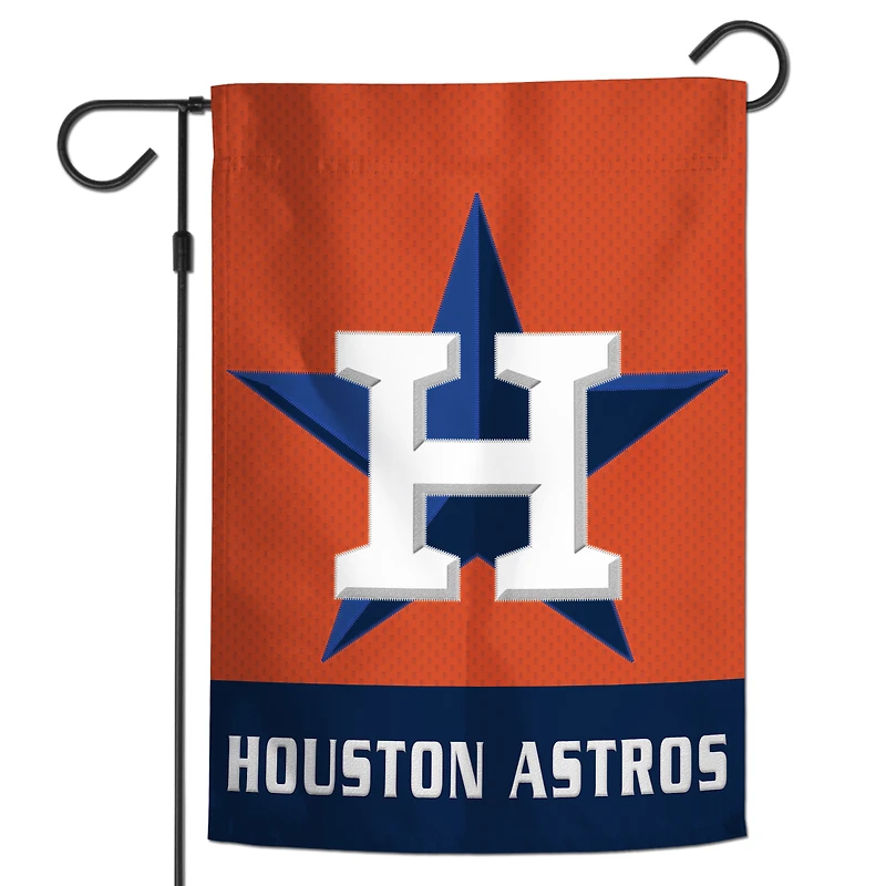 WinCraft Houston Astros 12" x 18" Applique Garden Flag