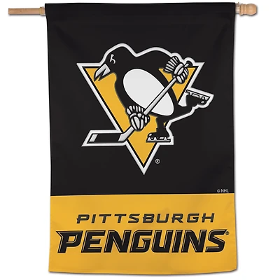 WinCraft Pittsburgh Penguins 28" x 40" Applique Vertical Banner