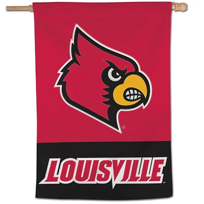 WinCraft Louisville Cardinals 28" x 40" Applique Vertical Banner