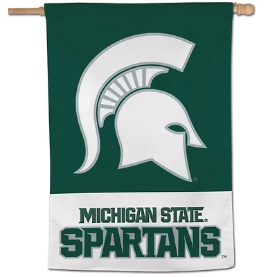 WinCraft Michigan State Spartans 28" x 40" Applique Vertical Banner