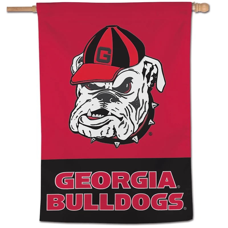 WinCraft Georgia Bulldogs 28" x 40" Applique Vertical Banner