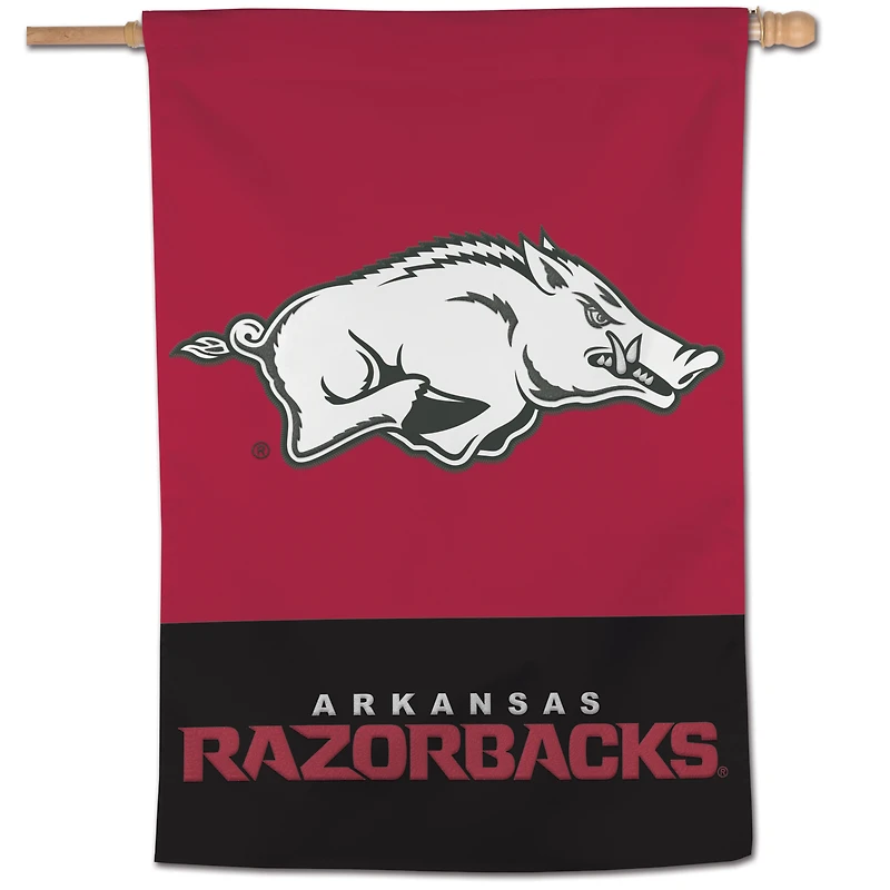 WinCraft Arkansas Razorbacks 28" x 40" Applique Vertical Banner