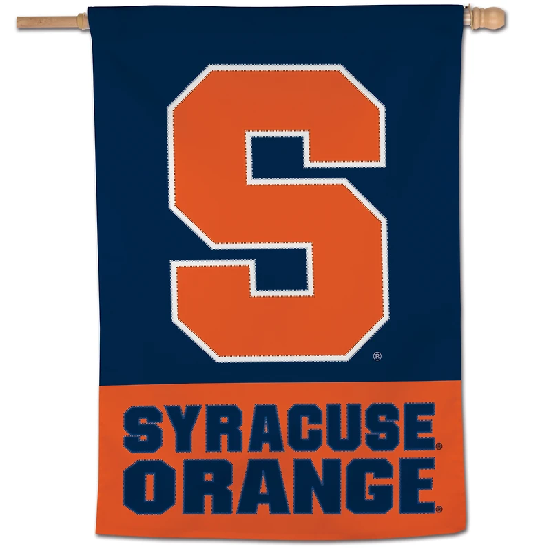 WinCraft Syracuse Orange 28" x 40" Applique Vertical Banner