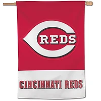 WinCraft Cincinnati Reds 28" x 40" Applique Vertical Banner