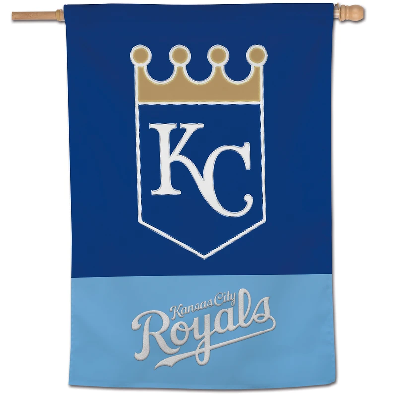 WinCraft Kansas City Royals 28" x 40" Applique Vertical Banner