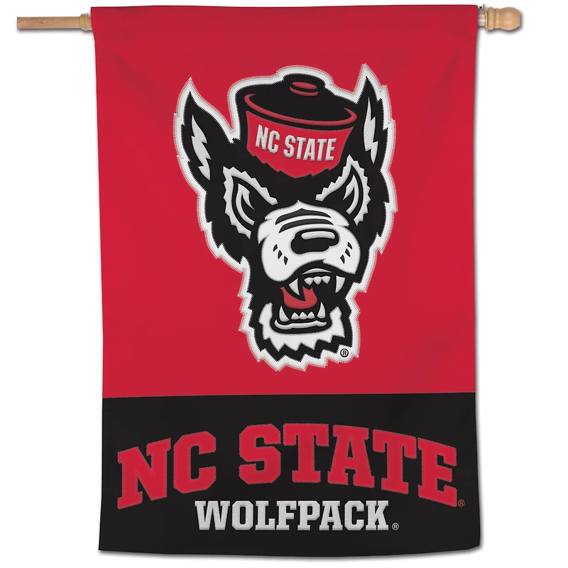 WinCraft NC State Wolfpack 28" x 40" Applique Vertical Banner