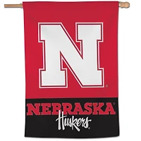 WinCraft Nebraska Huskers 28" x 40" Applique Vertical Banner